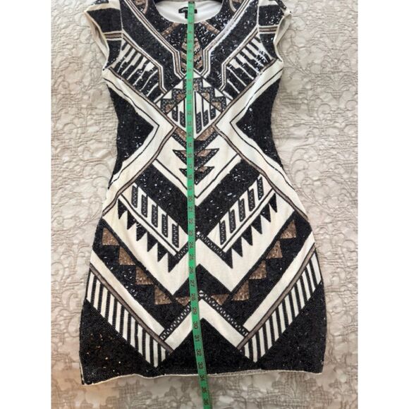 Express Art Deco Sequin Sheath, size M - Picture 6 of 7